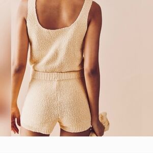 Free People Beach Knit Romper
